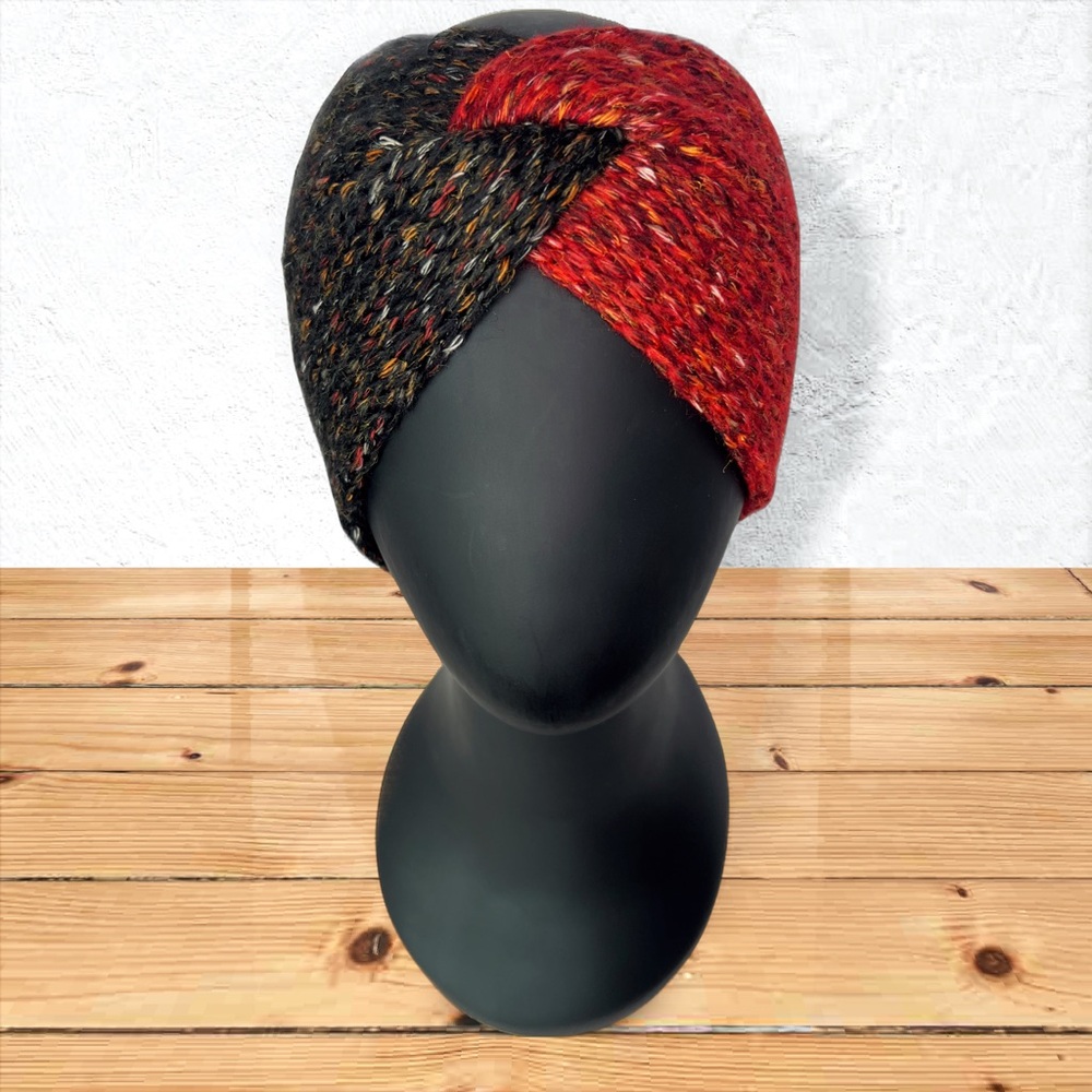 Handmade Knit Twist Ear Warmers | Cozy & Versatile | Adult Women's